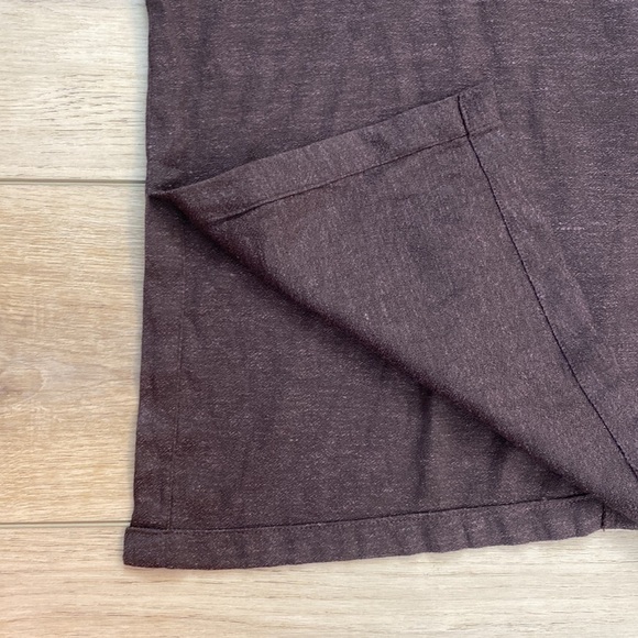 Anthro‎ Wooden Ships Knit Linen Button Front Tunic Lagenlook Forest Minimalist - Picture 8 of 13